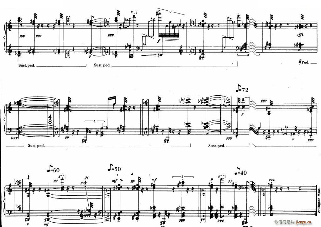 Berio Sequenza IV Sequenza IV(十字及以上)18
