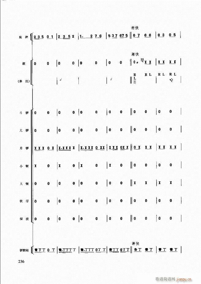 民族打击乐演奏教程181 240(十字及以上)56