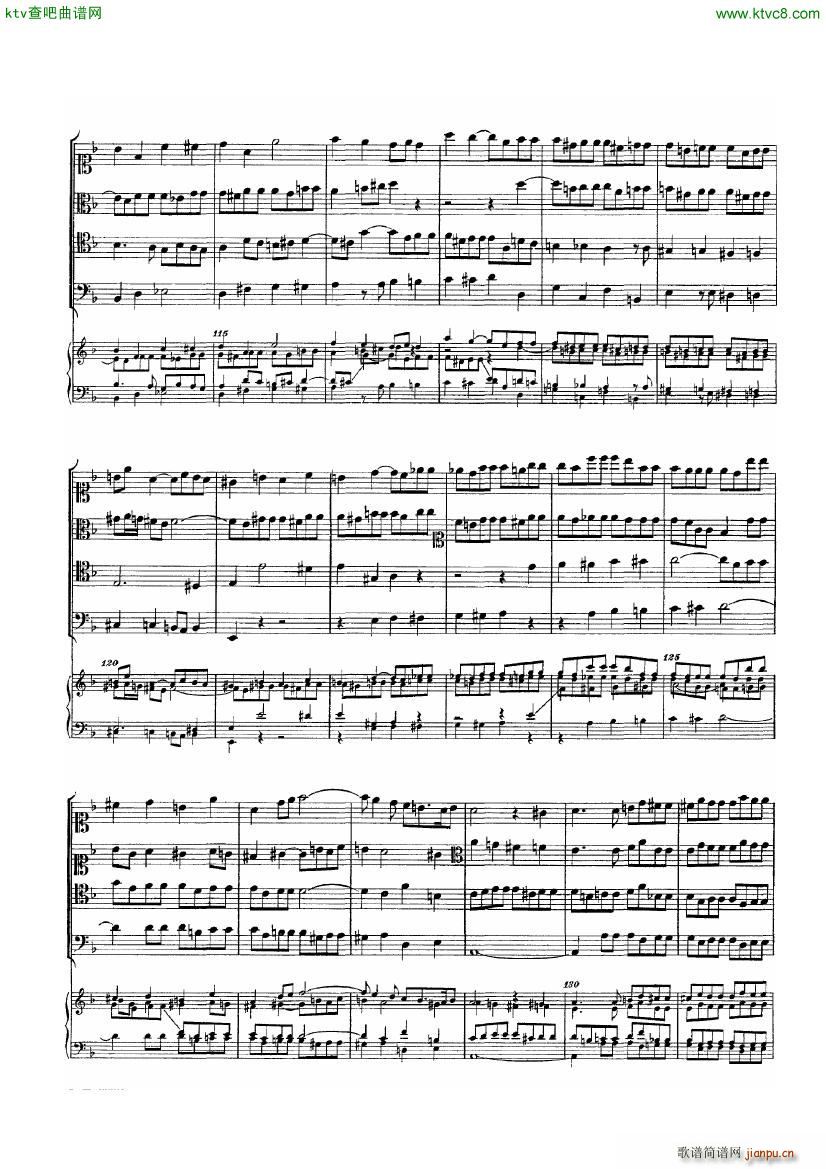 Bach JS BWV 1080 Kunst der Fuge part 2(钢琴谱)7