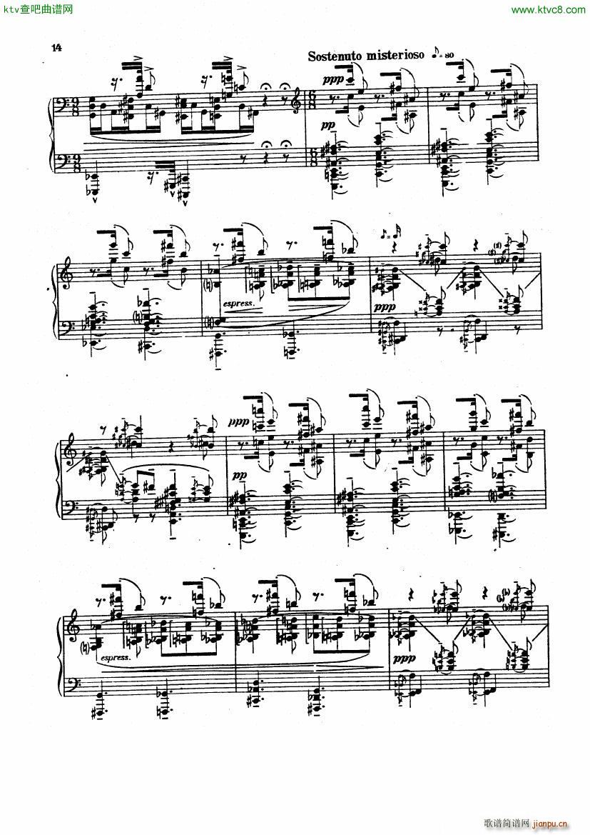 Sonata No 6 Op 13(钢琴谱)12