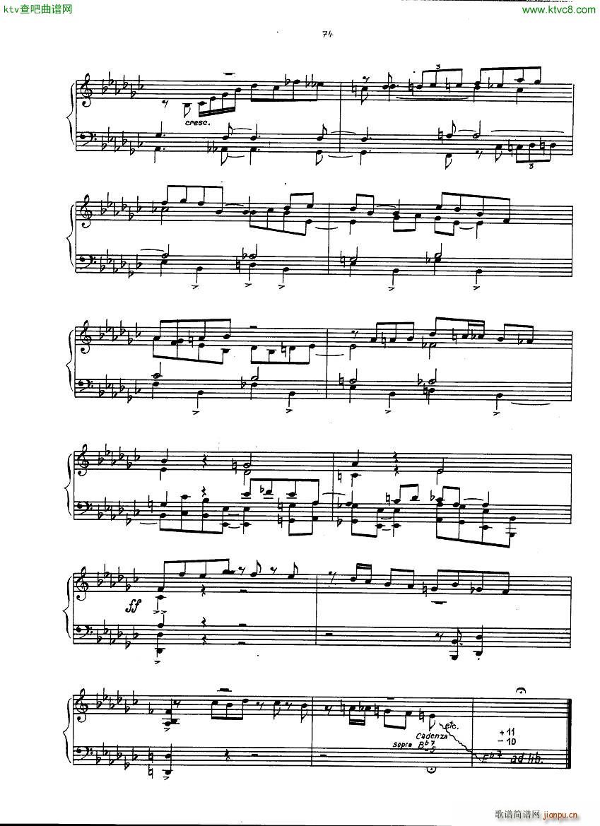 Gulda Prelude Fugue(钢琴谱)11