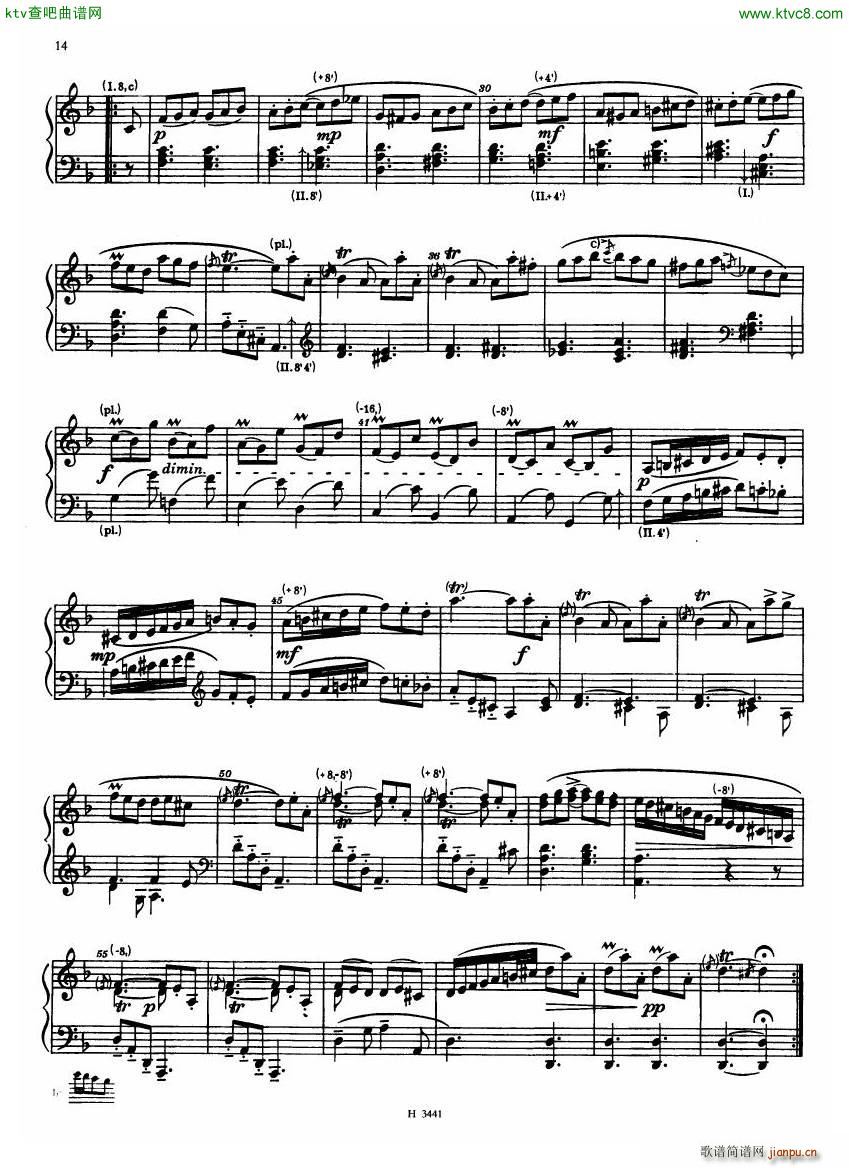 Baroque compositions for cembalo ed Ruzickova(钢琴谱)14