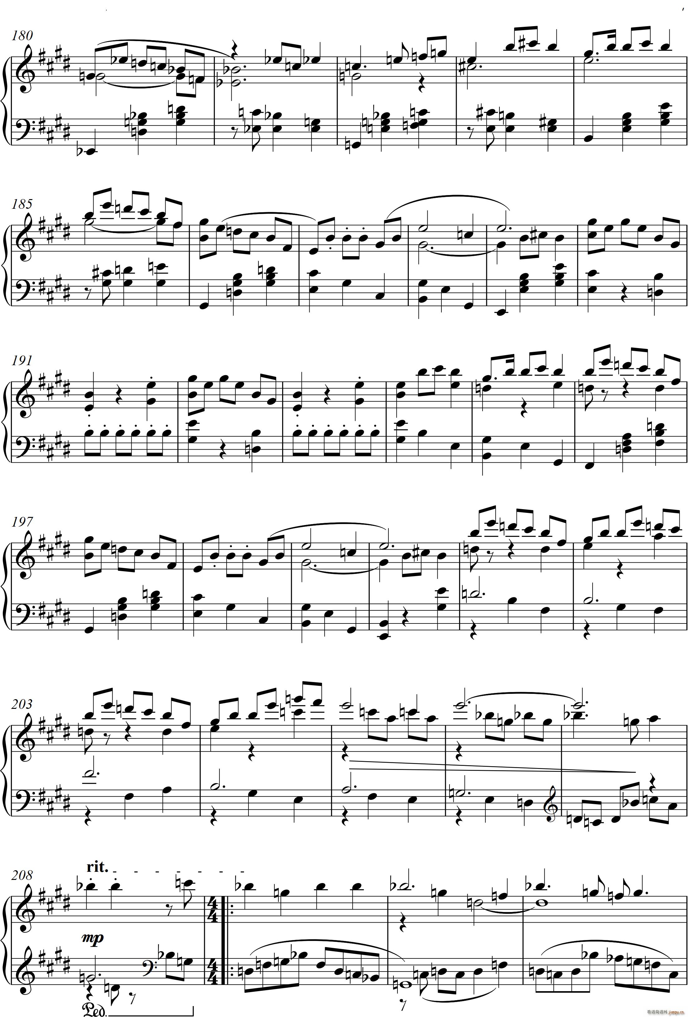 第22钢琴奏鸣曲 信仰 Piano Sonata No`22四个乐章(钢琴谱)17