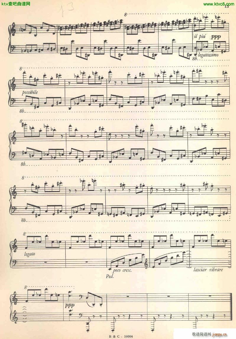 Ginastera Sonata No 1(钢琴谱)13