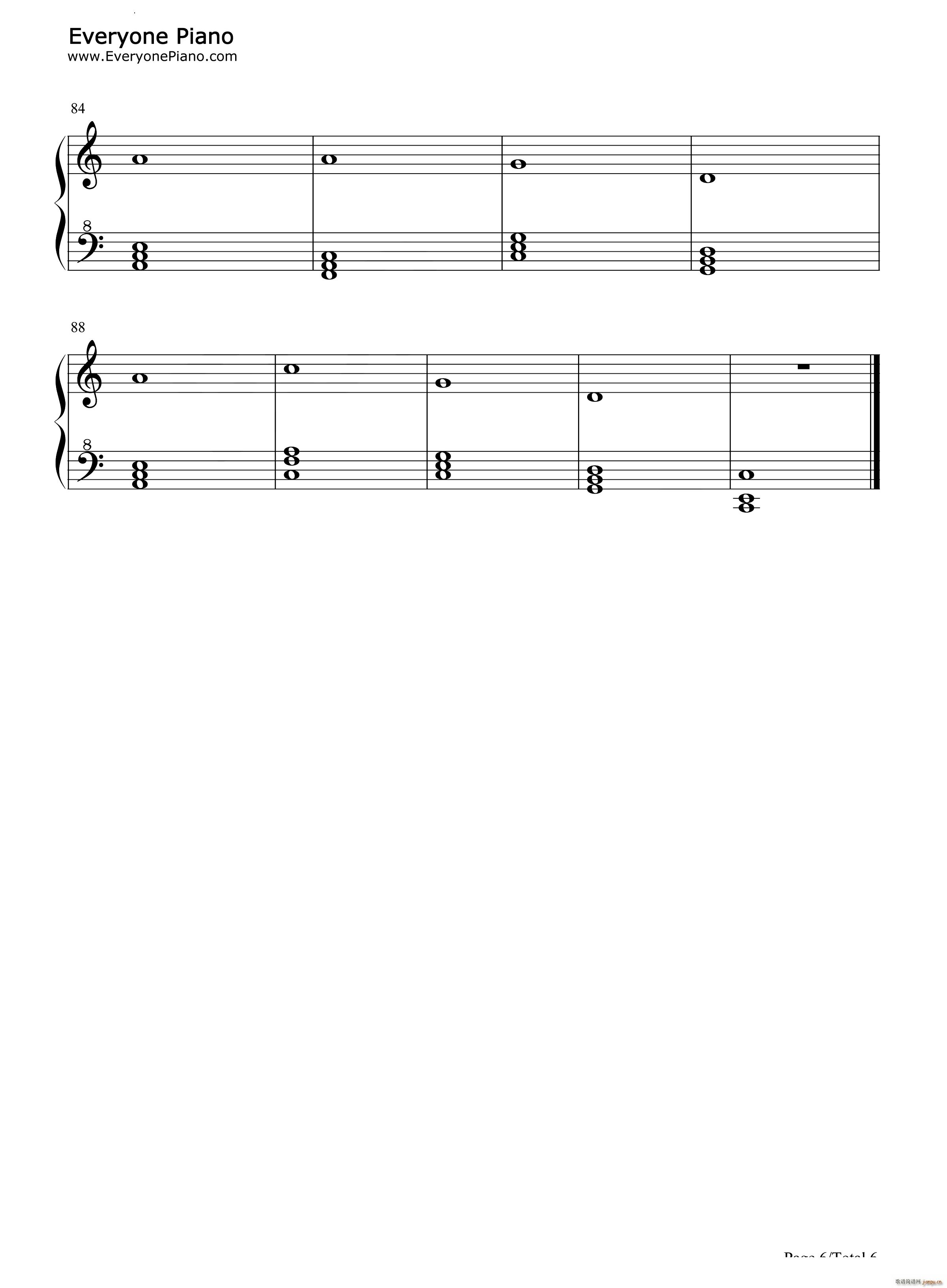 Between Worlds(钢琴谱)7