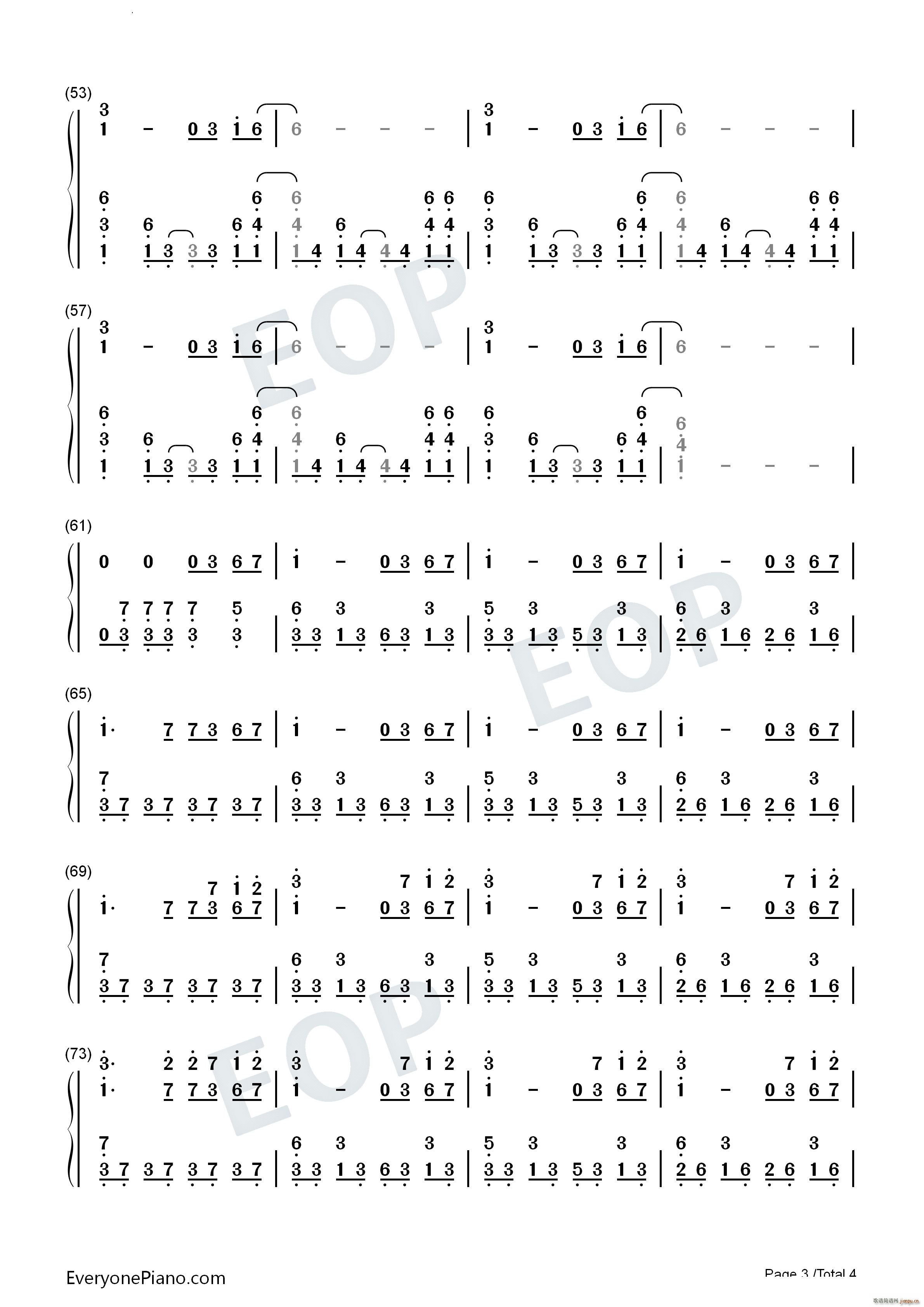 Promise 寂静岭2(钢琴谱)10