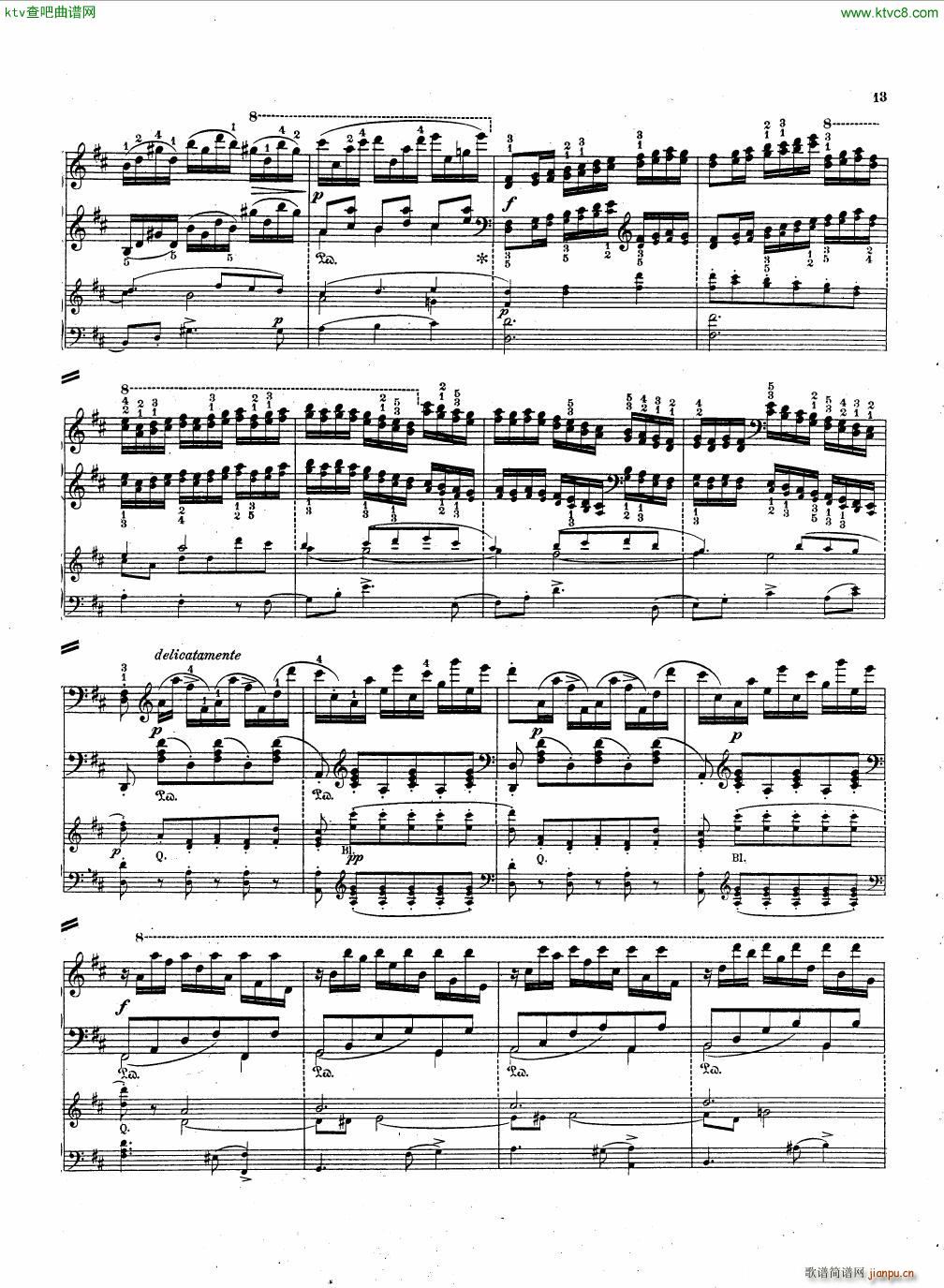 Hummel Piano concerto Op 89 I(钢琴谱)11