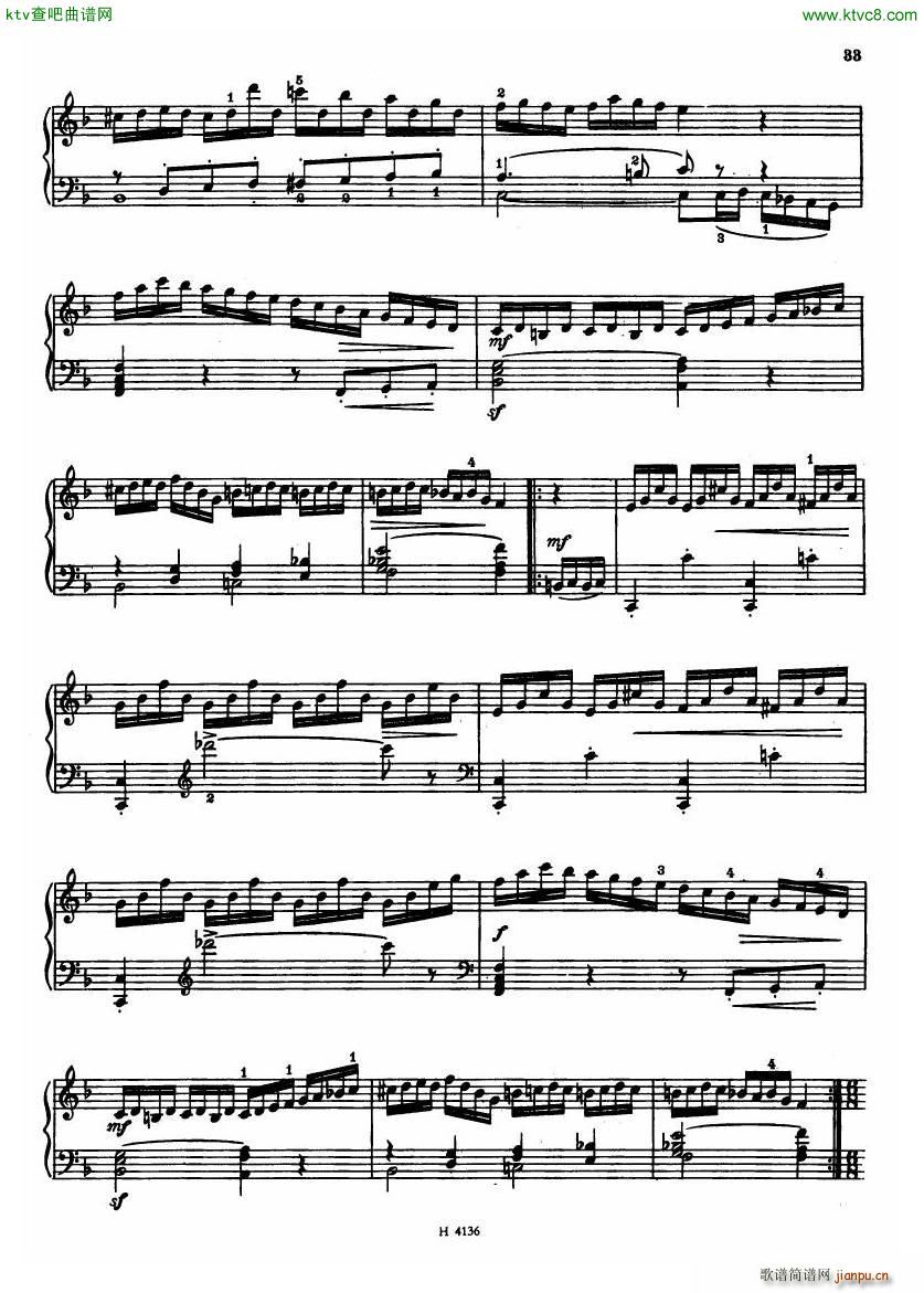 Czech piano variations from 18th century(钢琴谱)31