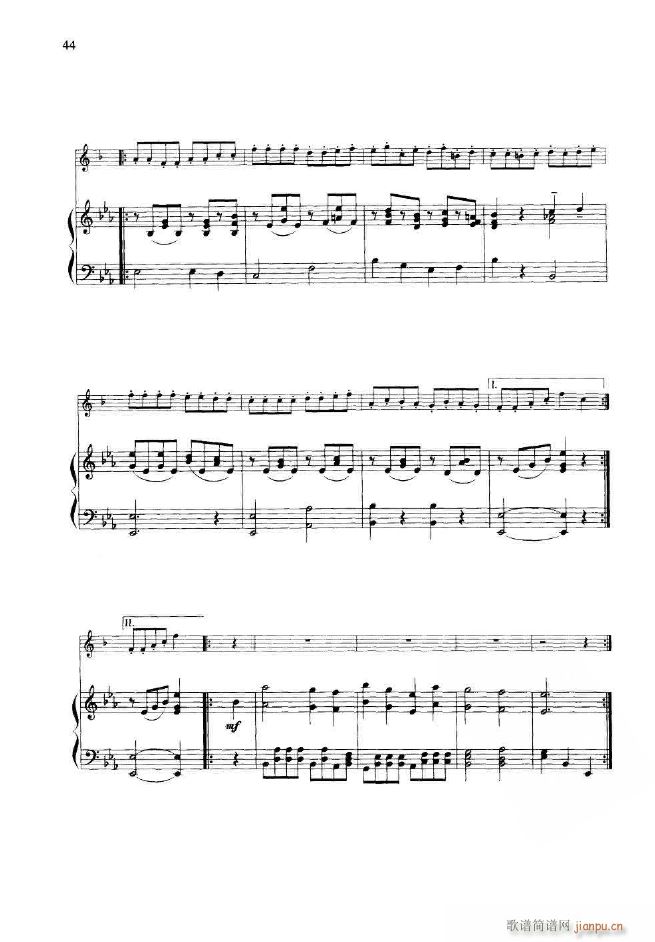 小号独奏曲选1 16首 050 076(十字及以上)1