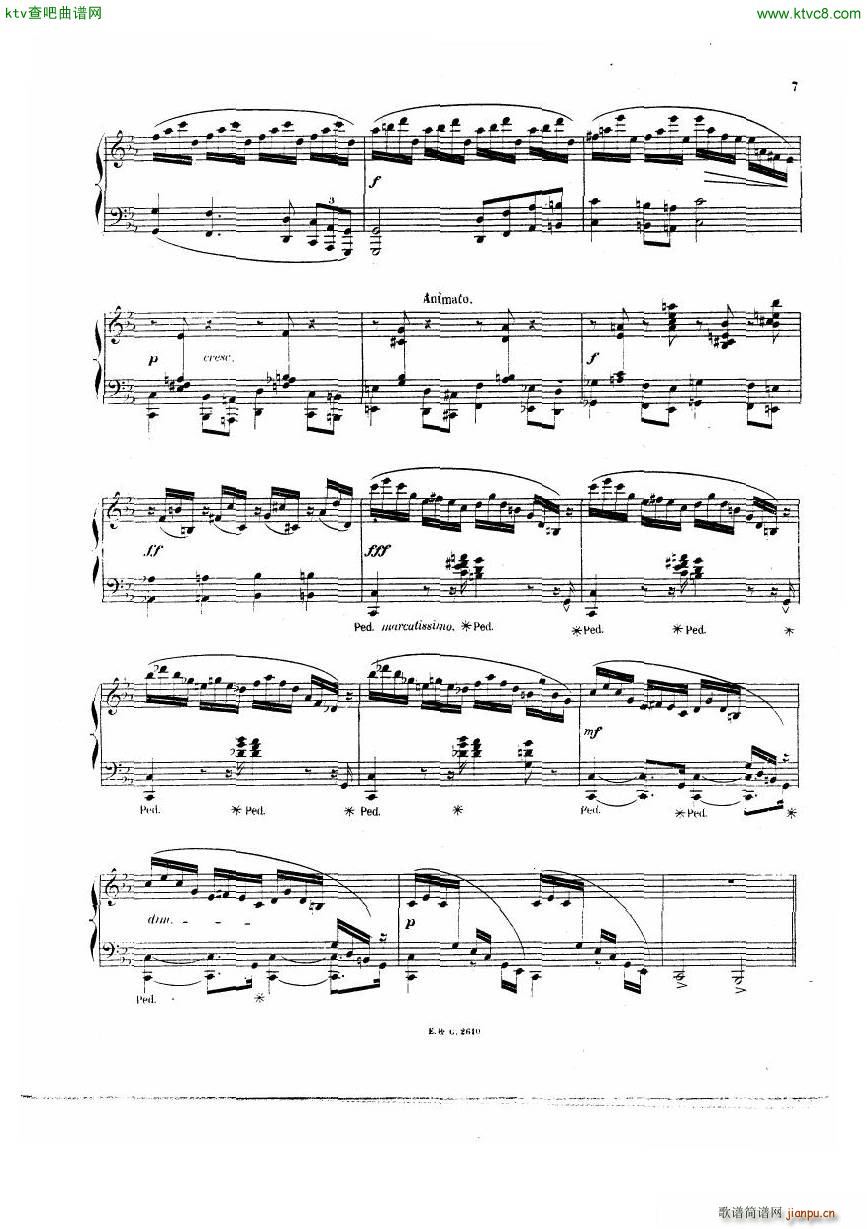 Chaminade 21 PianoSonata(钢琴谱)8