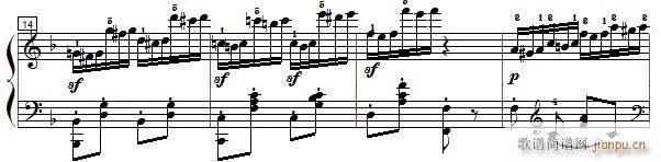 车尔尼 钢琴快速练习曲 Czerny 299 第40首 及练习提示(钢琴谱)10