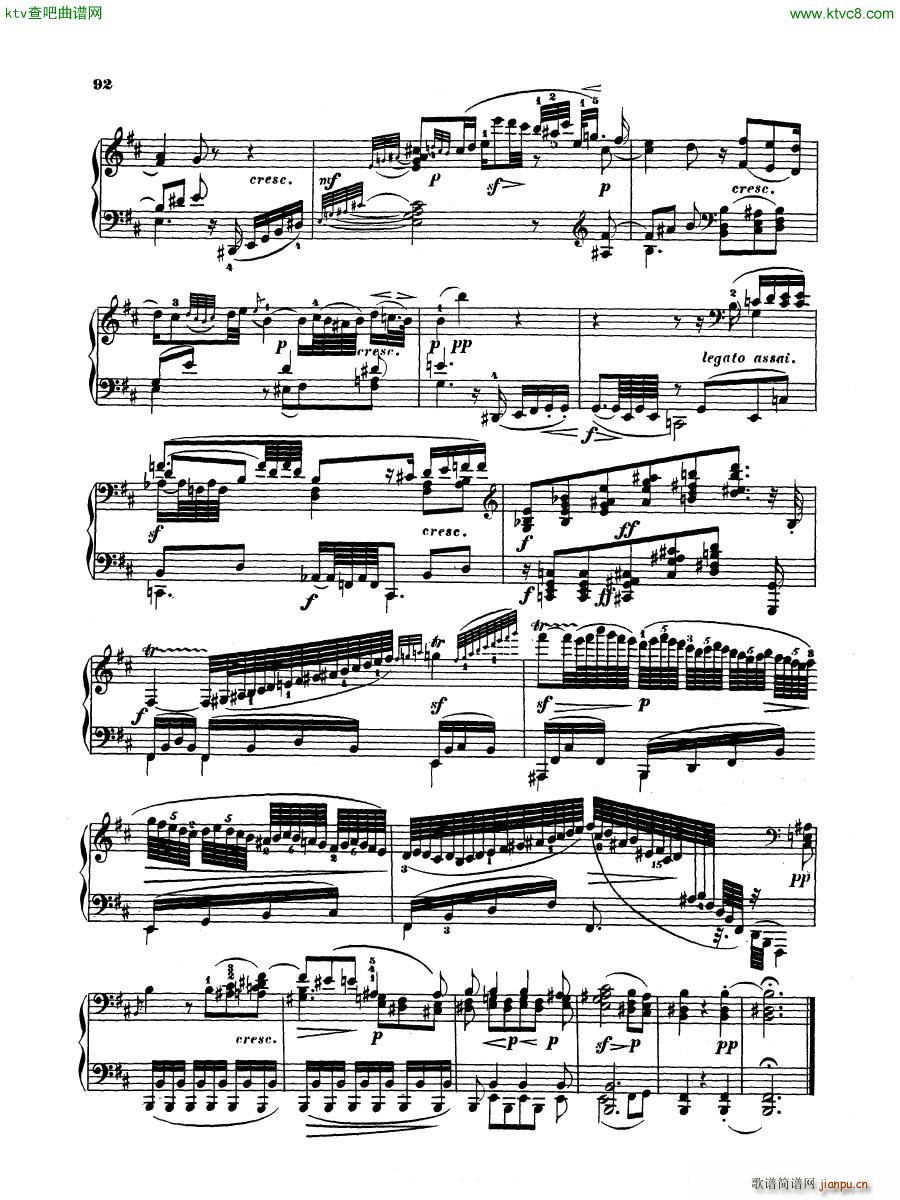 Hummel Sonata in F sharp minor Op 81(钢琴谱)19