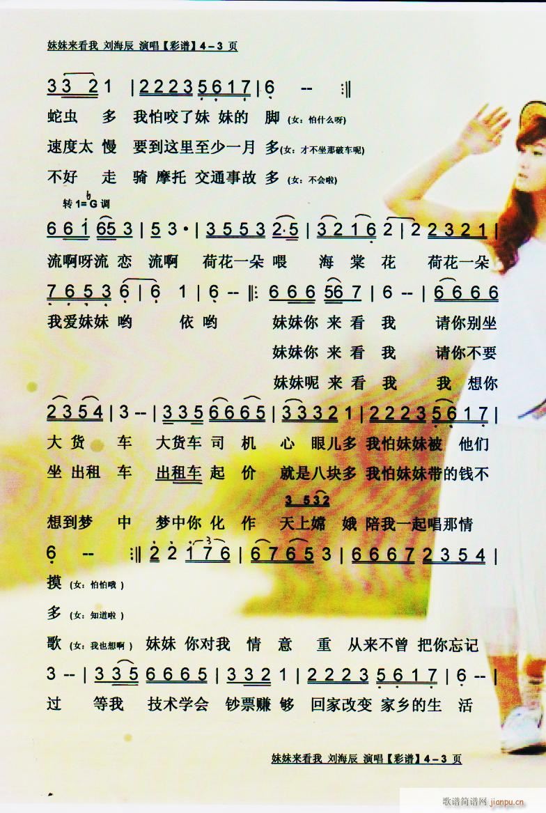 妹妹来看我 彩谱 4页(十字及以上)3