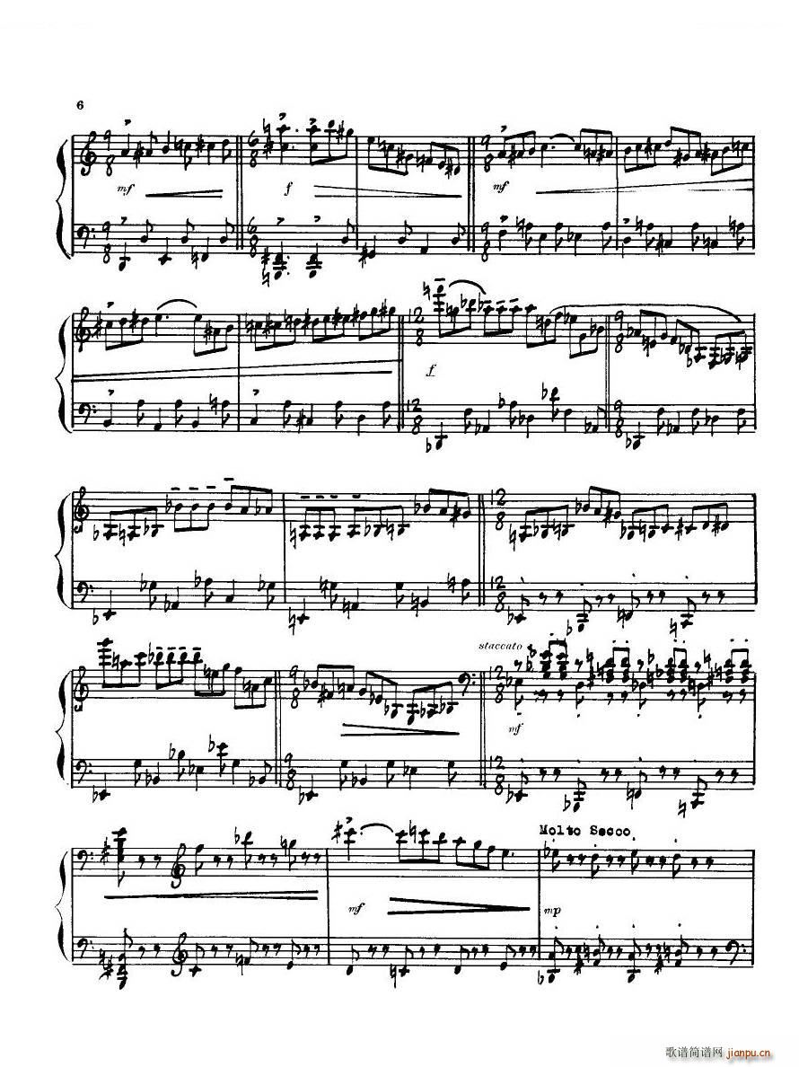 Antheil Piano Sonata No 4 Piano Sonata No 4(十字及以上)5