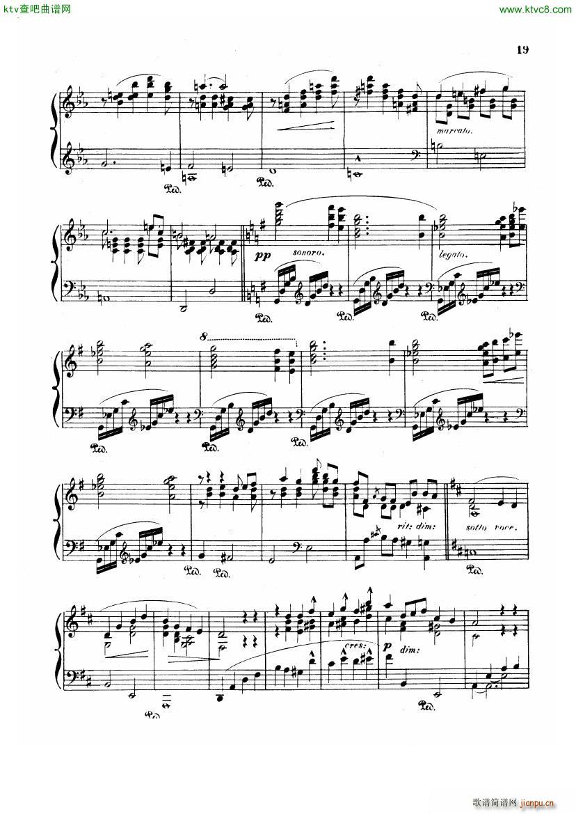 Albeniz op 82 Piano Sonata no 5(钢琴谱)19