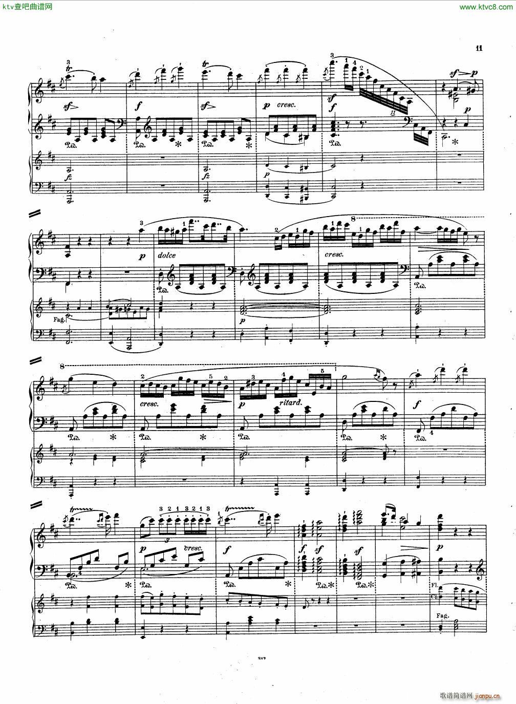 Hummel Piano concerto Op 89 I(钢琴谱)9