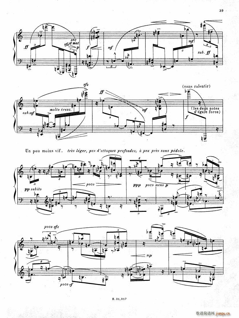 Pierre Boulez Sonata No 2 25 48(钢琴谱)15