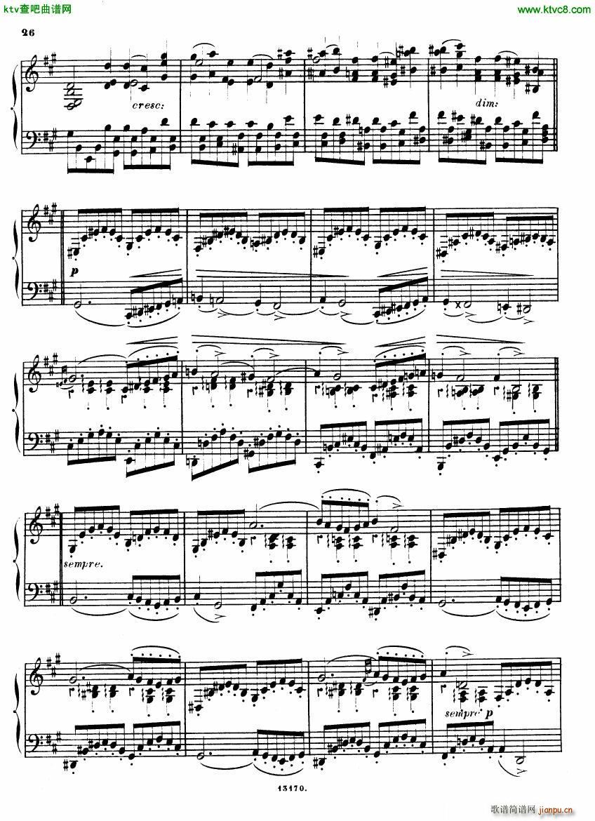 Alkan op 38b Deuxieme recueil de chants(钢琴谱)25