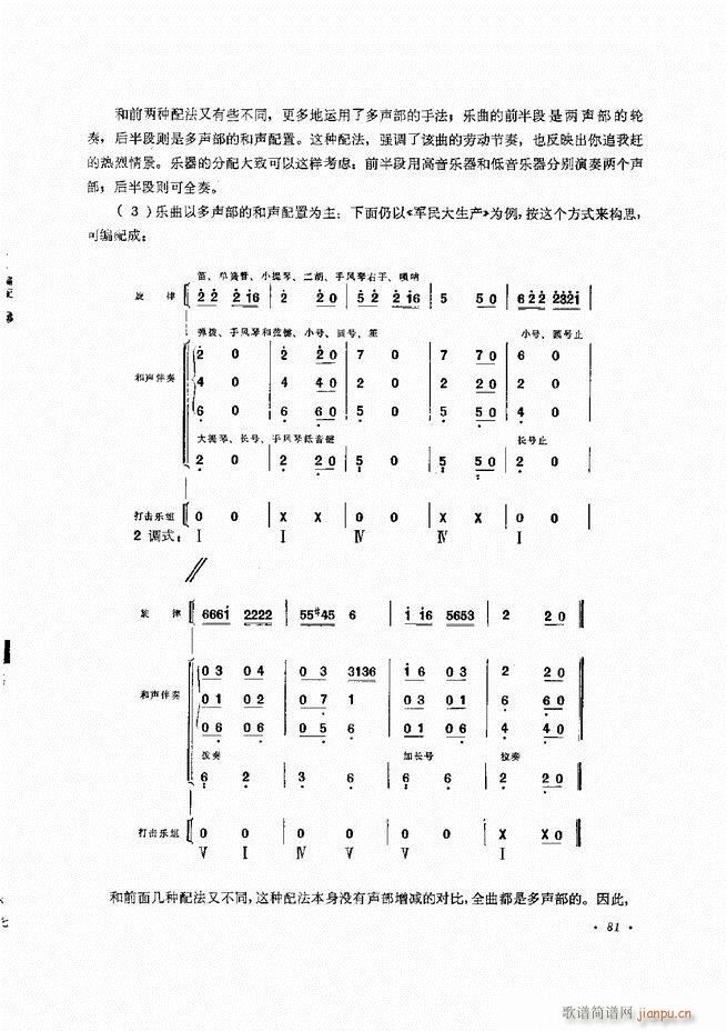 小型乐队编配b 61 120(十字及以上)21