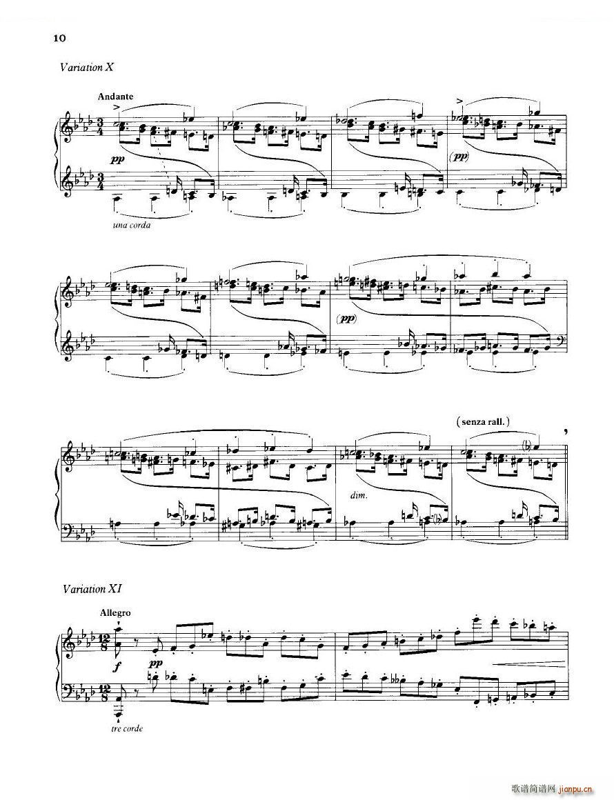 Britten 12 Variations 12 Variations(十字及以上)10