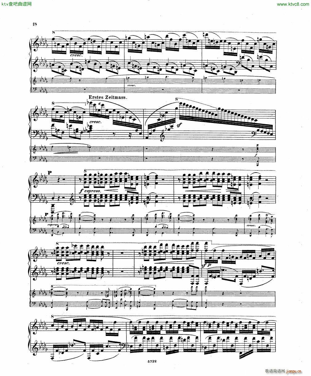 Fuchs Piano concerto Op 27 I(钢琴谱)16