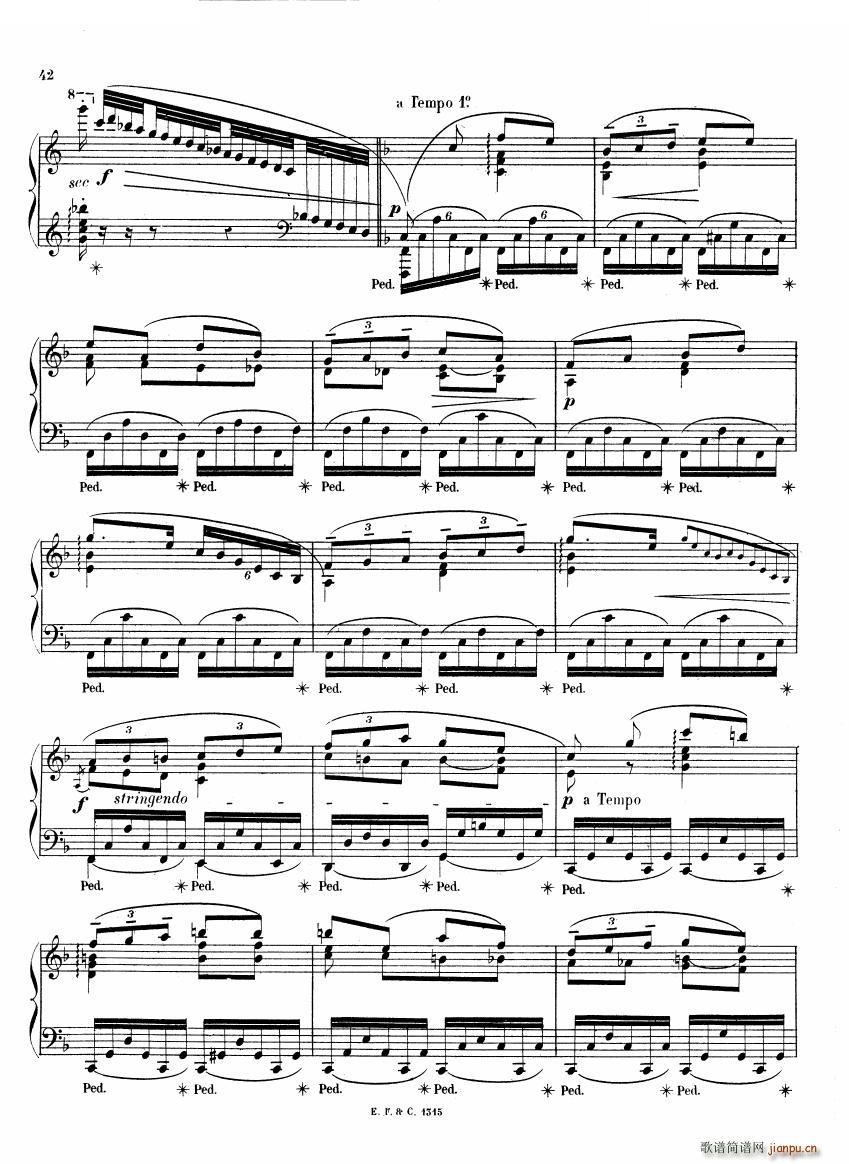 Chaminade 6 Etudes Op35 二 6 Etudes Op35 二(十字及以上)1