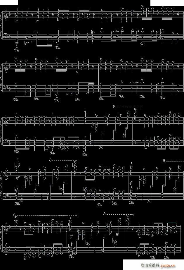 李斯特哈里路亚(钢琴谱)5