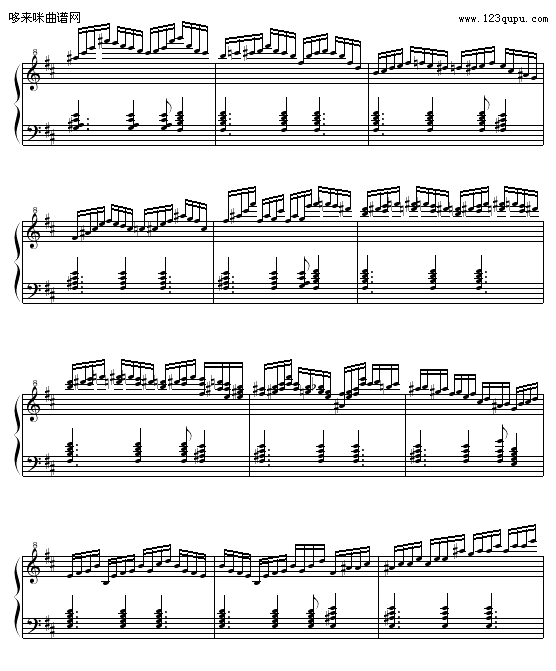 随笔-raymond142(钢琴谱)3