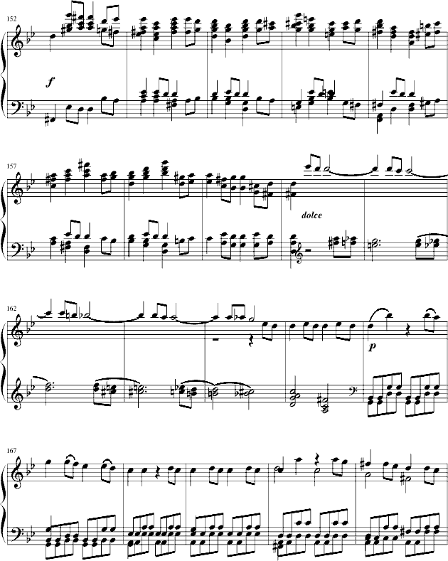 莫扎特第四十号交响曲(钢琴谱)9