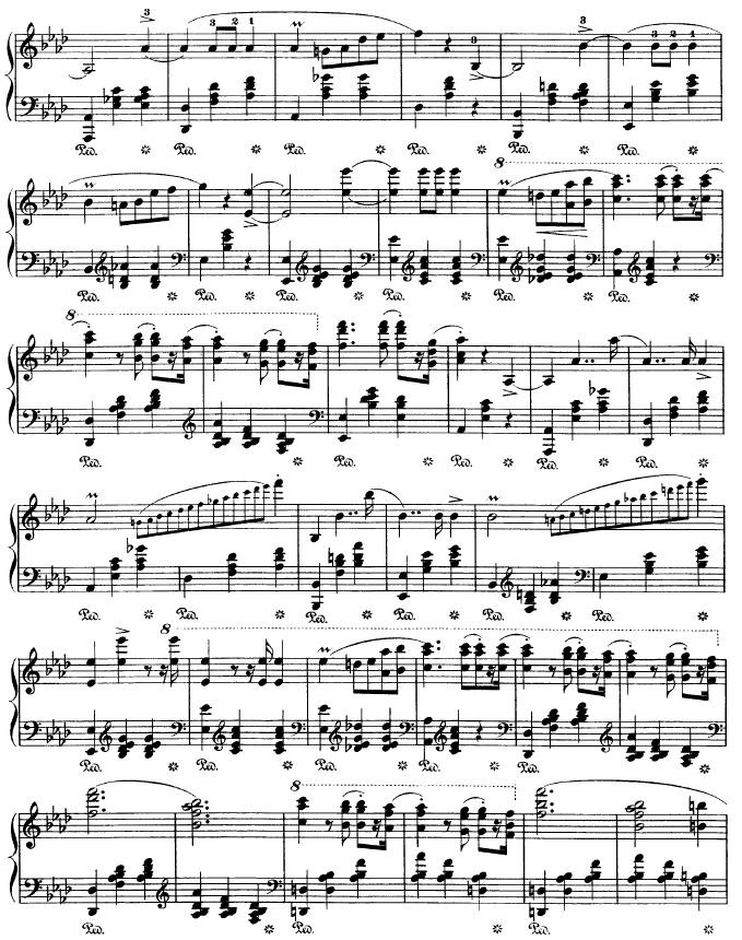 钢琴圆舞曲34-1(钢琴谱)7