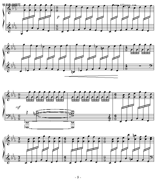 Bolero-久石让(钢琴谱)9