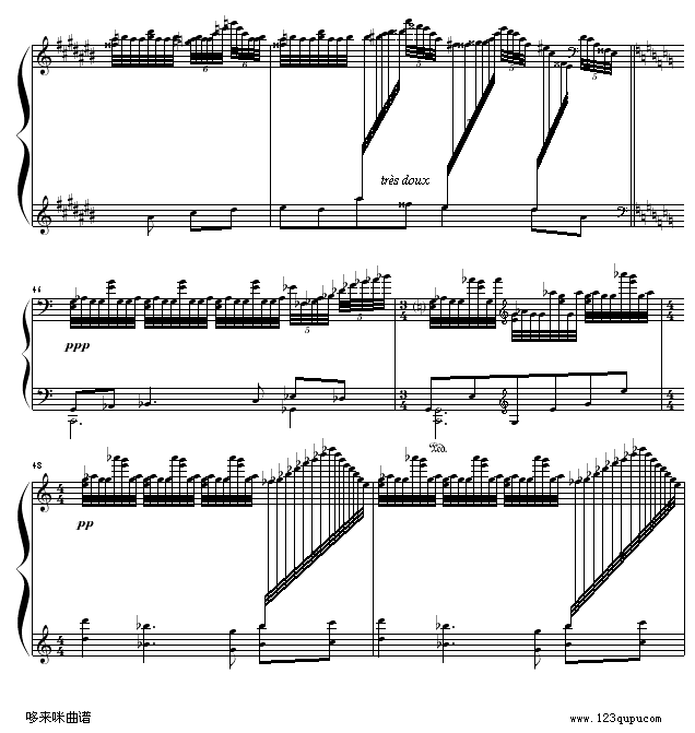 水妖-拉威尔-Ravel(钢琴谱)7