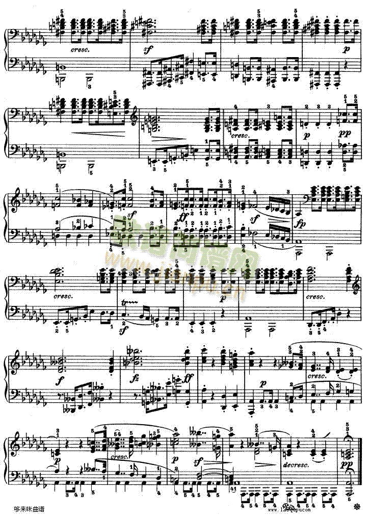 第十二钢琴奏鸣曲--贝多芬(钢琴谱)13