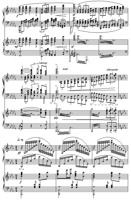 黄河愤(钢琴谱)13