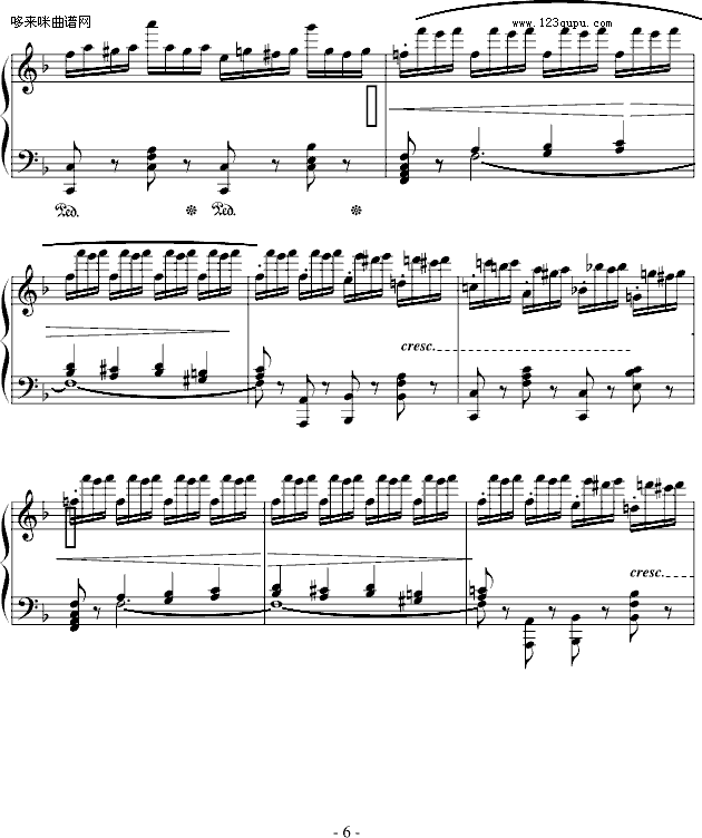 车尔尼740-车尔尼(钢琴谱)6