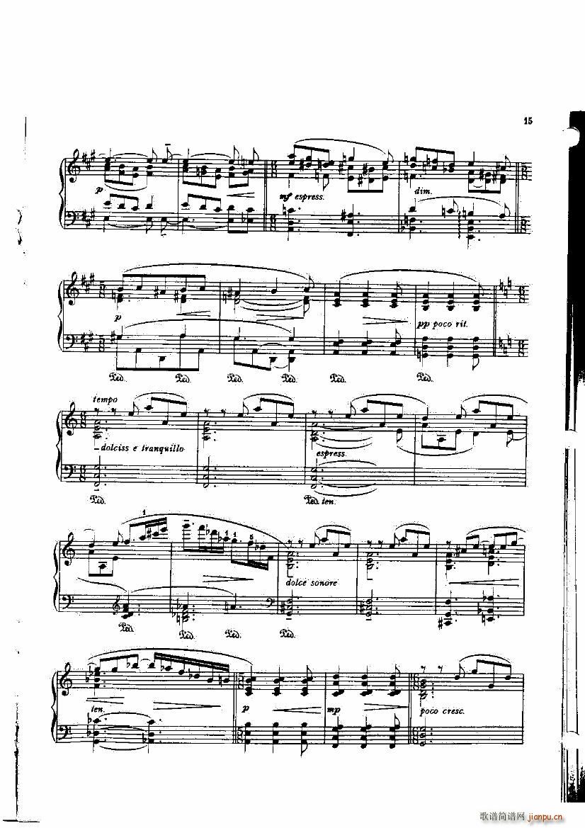 Bowen Op 72 Piano Sonata No 5 in F(钢琴谱)13