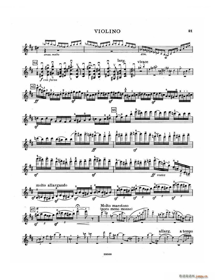 Elgar Violin Concerto Vn Violin Concerto Vn(十字及以上)21