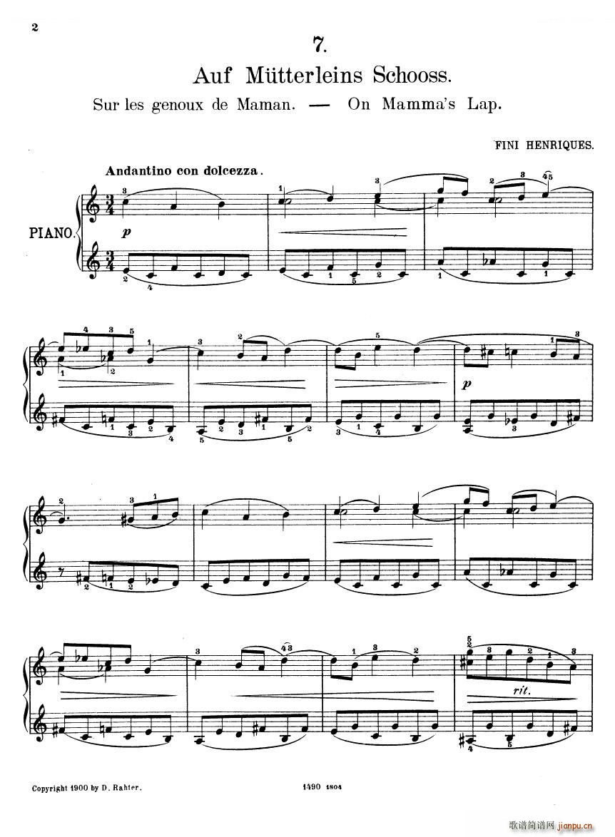 Henriques bilderbuch heft 2 heft 2(十字及以上)1