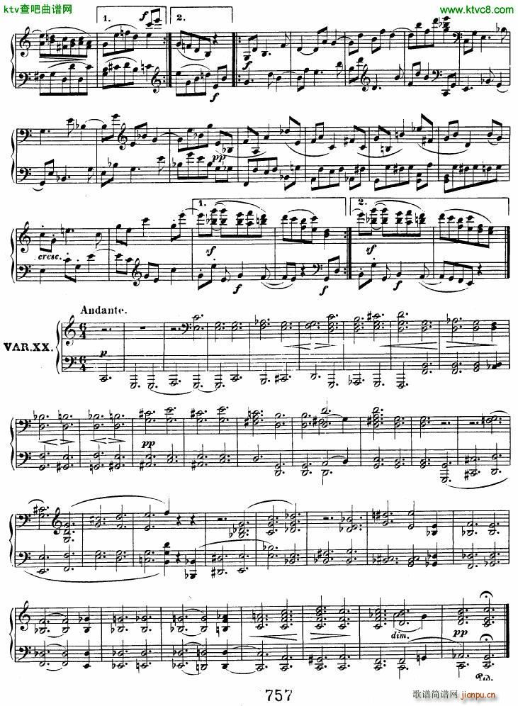 Beethoven op 120 Diabelli Variations(钢琴谱)17