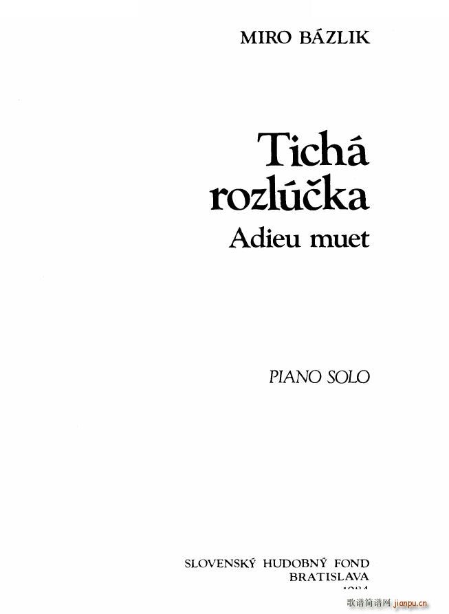 Bazlik Preludes book 1 Preludes book 1(十字及以上)39
