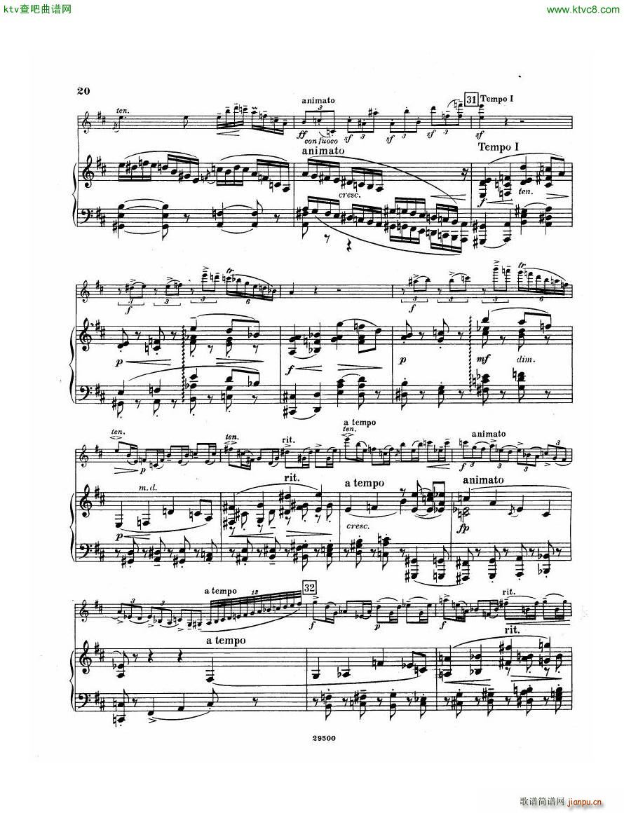 Elgar Violin Concerto Pn(钢琴谱)18