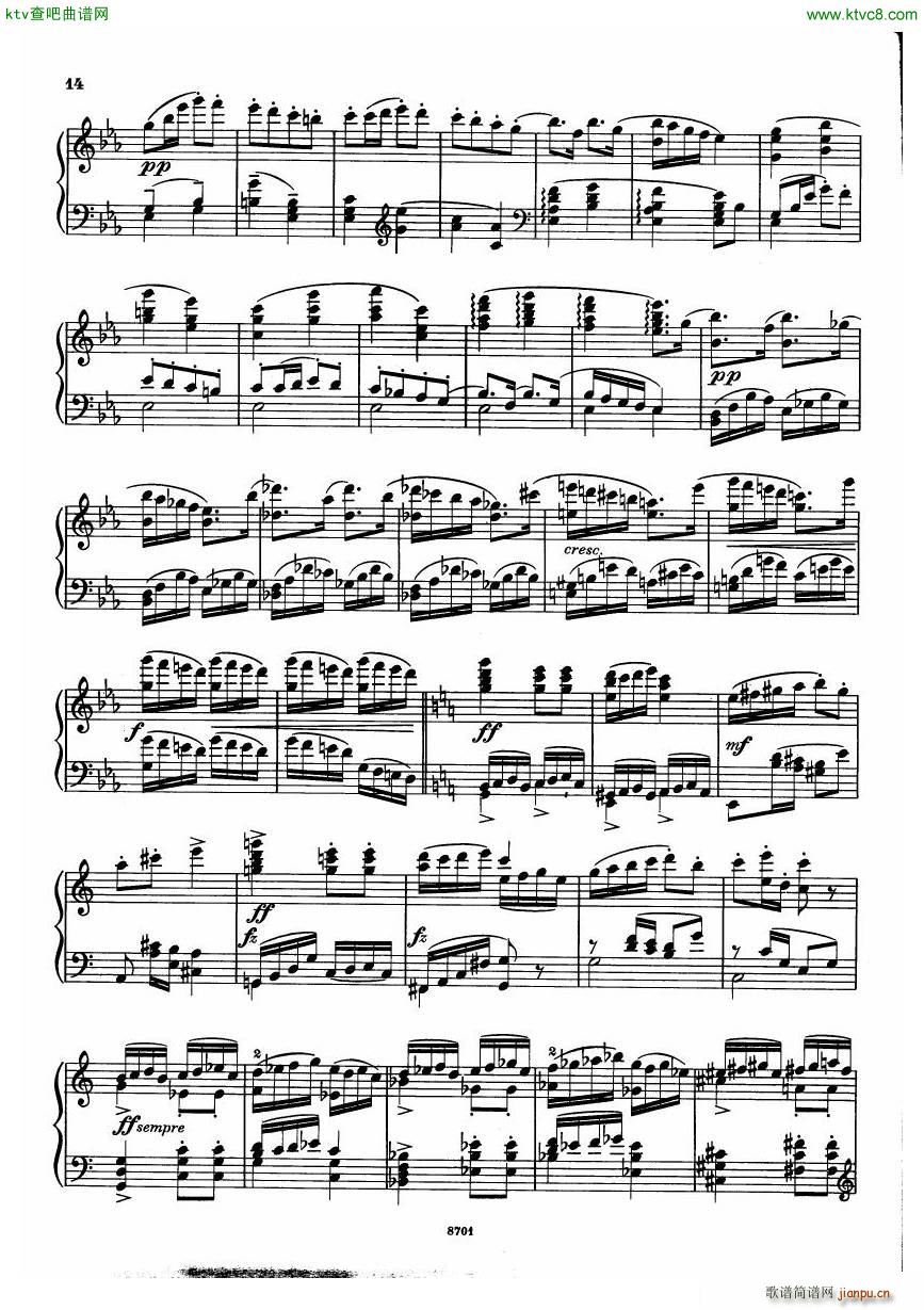 Dvorak Arr Keller Slavonic Dances Op72 Book2(钢琴谱)13