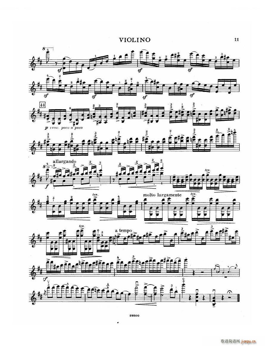 Elgar Violin Concerto Vn Violin Concerto Vn(十字及以上)11
