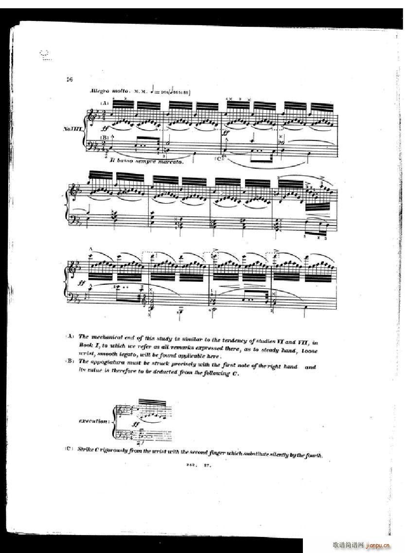 Czerny Etudes de la velocite book II(钢琴谱)14