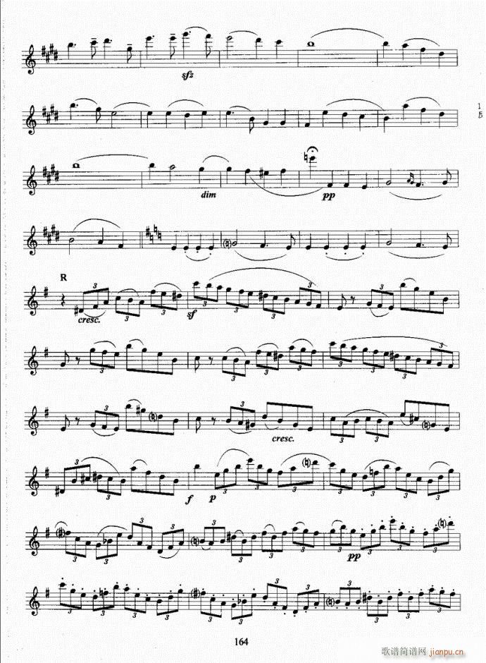 长笛考级教程141-177(笛箫谱)24