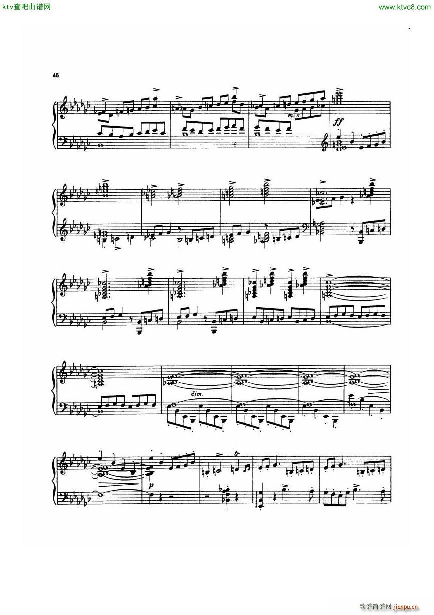 Dohnanyi 17 5 5 Humoresken IntroduktionAndFuge(钢琴谱)13