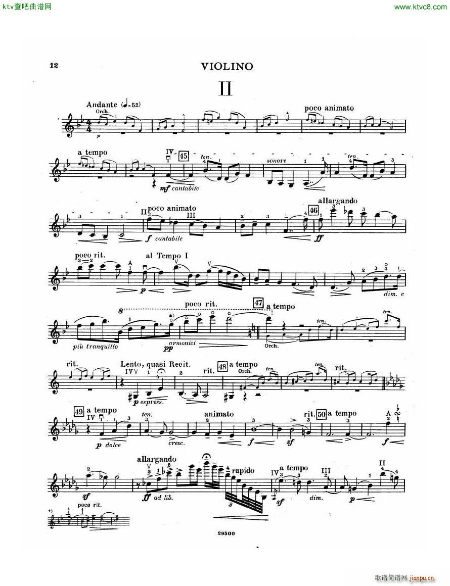 Elgar Violin Concerto Vn(钢琴谱)12