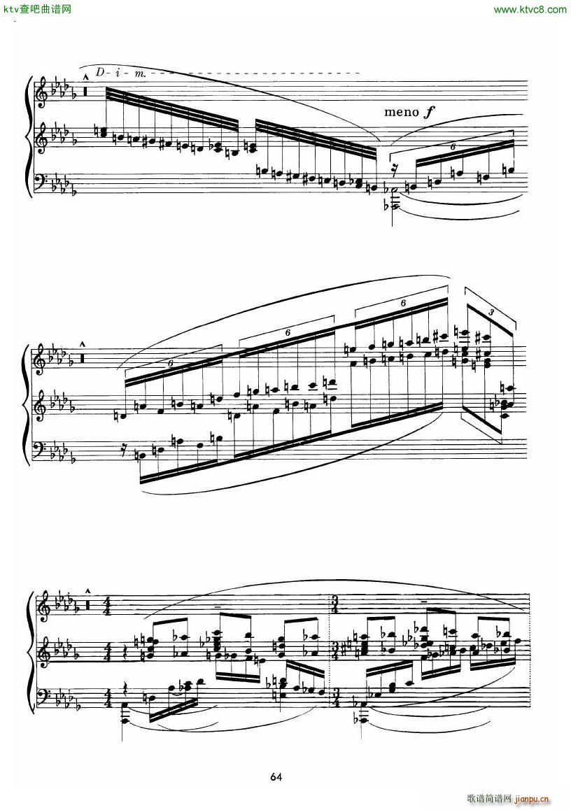 chopin minute waltz transcriptions collection 二(钢琴谱)13