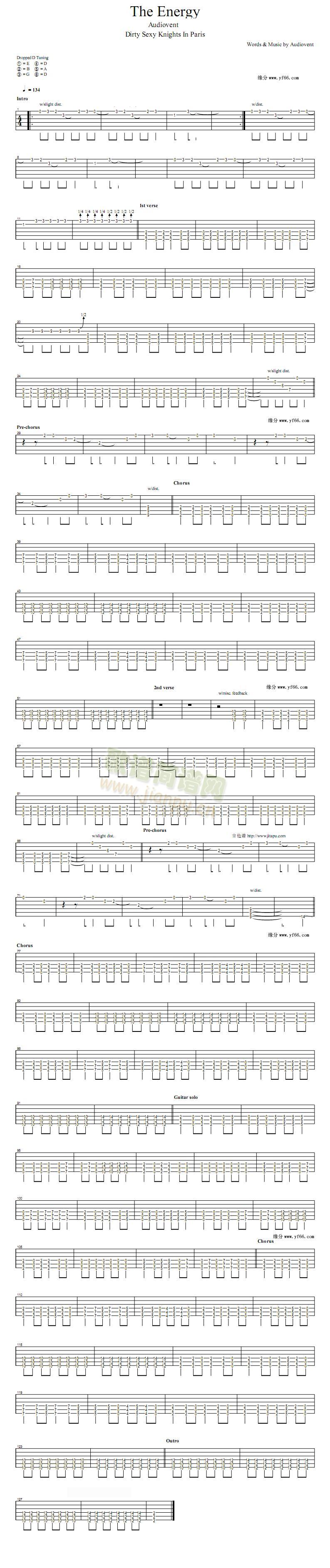 TheEnergy(吉他谱)1