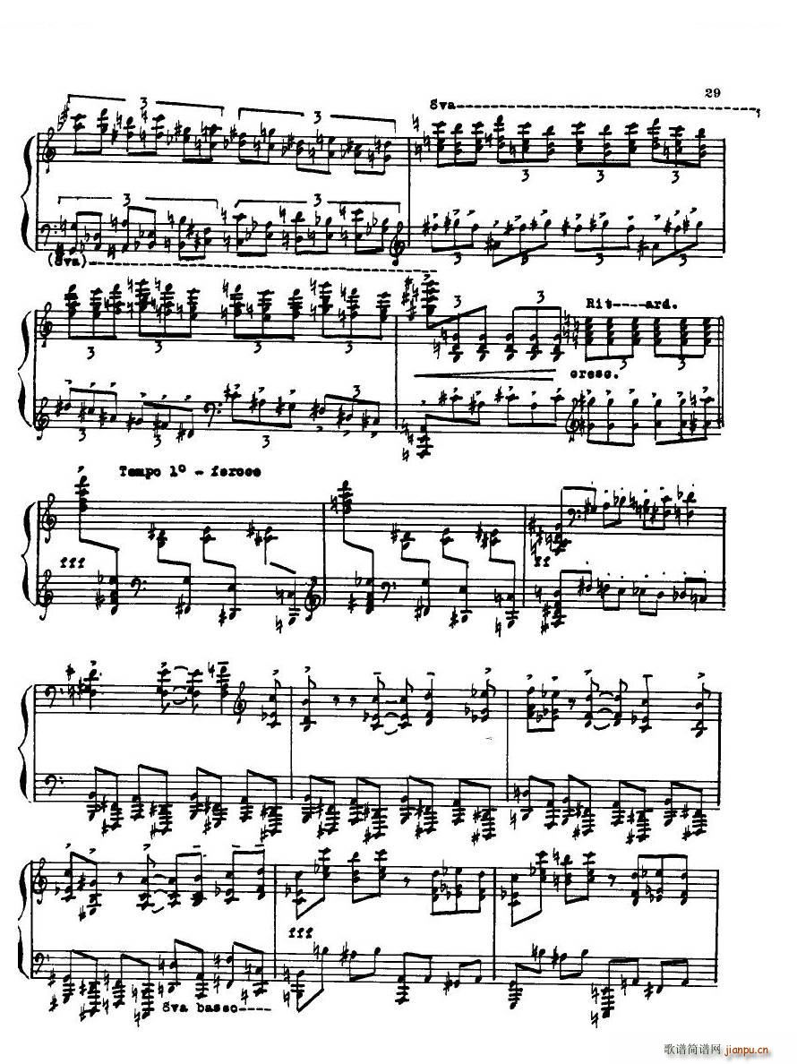 Antheil Piano Sonata No 4 Piano Sonata No 4(十字及以上)28